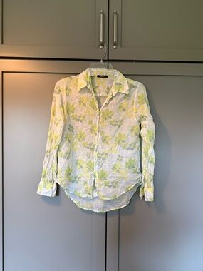 Benson New York Floral Voile 100% Cotton Women’s Blouse - Size Small
